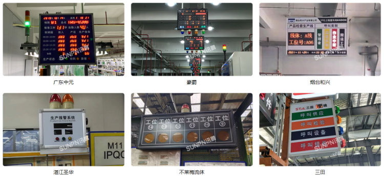 安灯看板应用案例