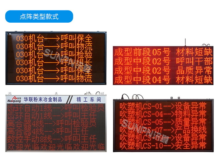 点阵款安灯看板选型