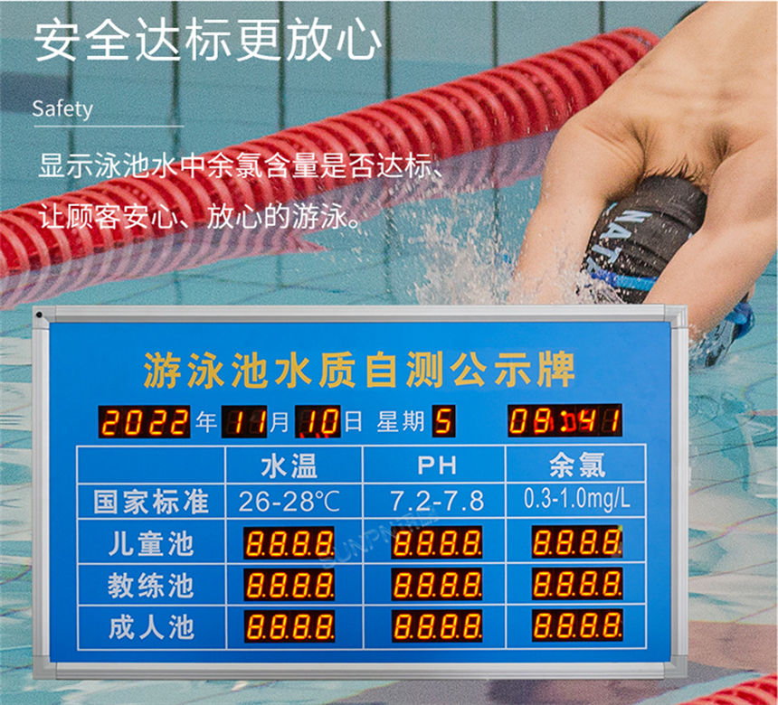 讯鹏科技水质监测牌安全透明 讯鹏科技水质监测牌安全透明