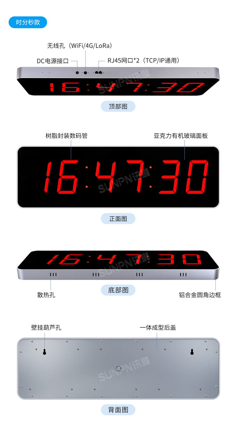 NTP同步时钟产品细节 NTP同步时钟产品细节