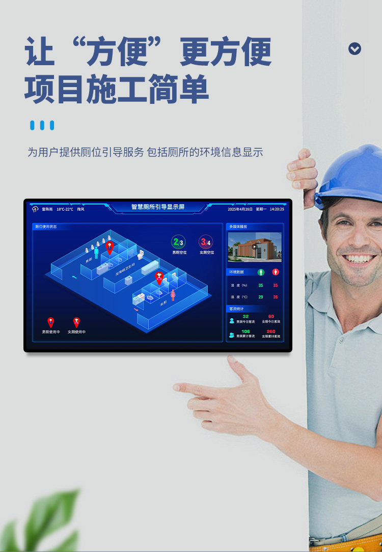 智慧公厕管理系统-安装简单 智慧公厕管理系统-安装简单