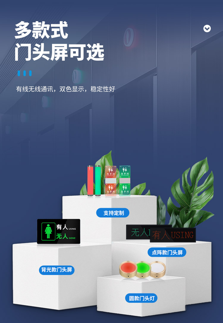 智慧公厕管理系统-门头牌展示 智慧公厕管理系统-门头牌展示