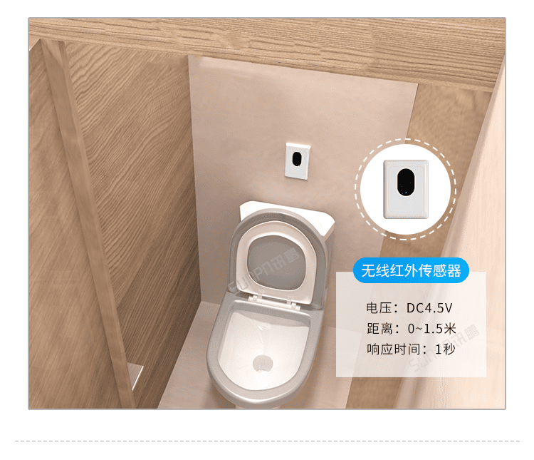 智慧厕所引导系统-采集方式 智慧厕所引导系统-采集方式