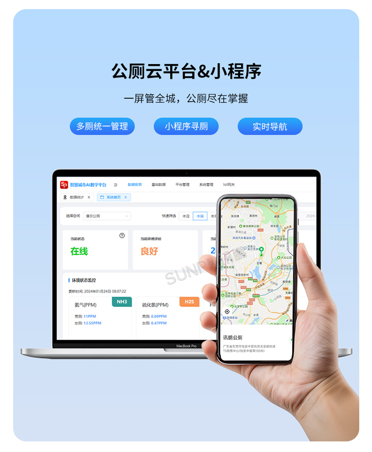 厕位监测系统-高效管理 厕位监测系统-高效管理