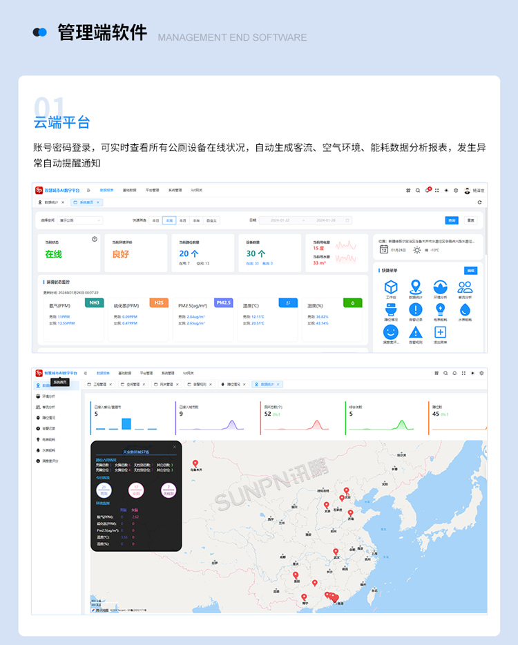 智慧公厕系统-网页云平台 智慧公厕系统-网页云平台