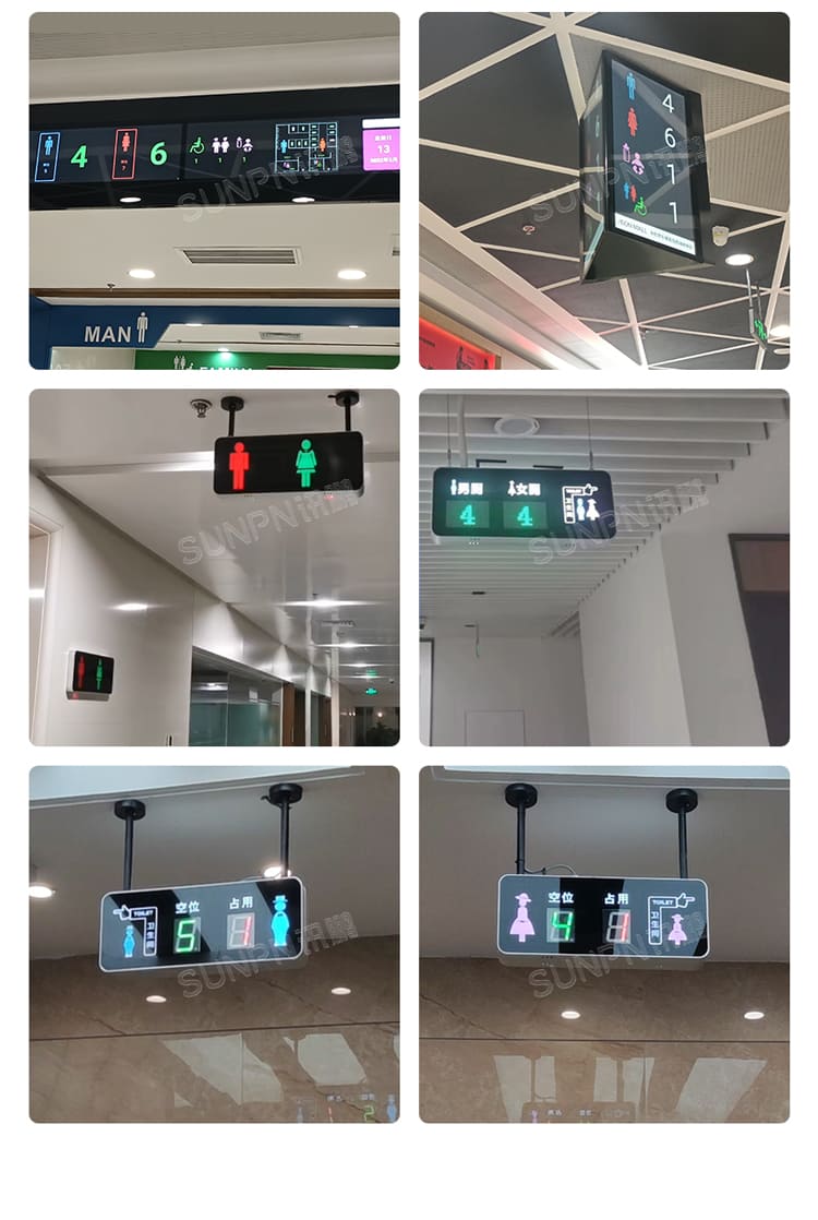 讯鹏智慧厕所引导系统应用场景与案例