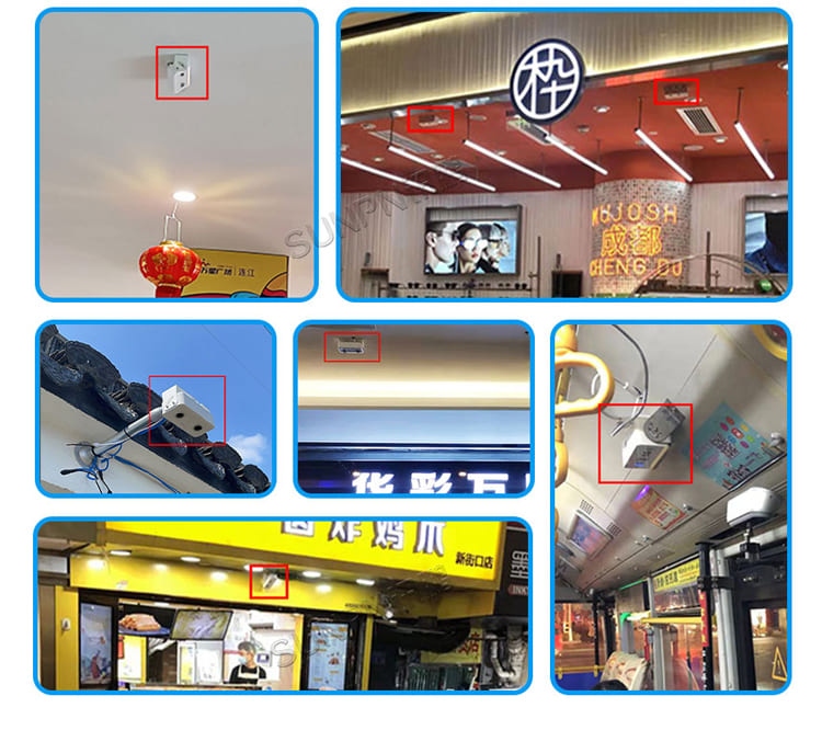 讯鹏科技客流统计传感器-案例实拍 讯鹏科技客流统计传感器-案例实拍